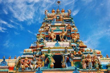 Temple bouddhiste de Colombo Sri Lanka